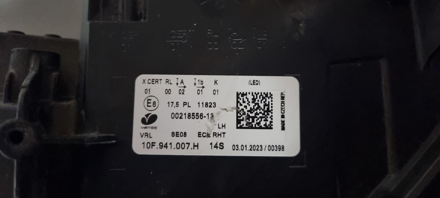 KOPLAMP SEAT CUPRA BORN ORIGINEEL LINKS 10F941007H