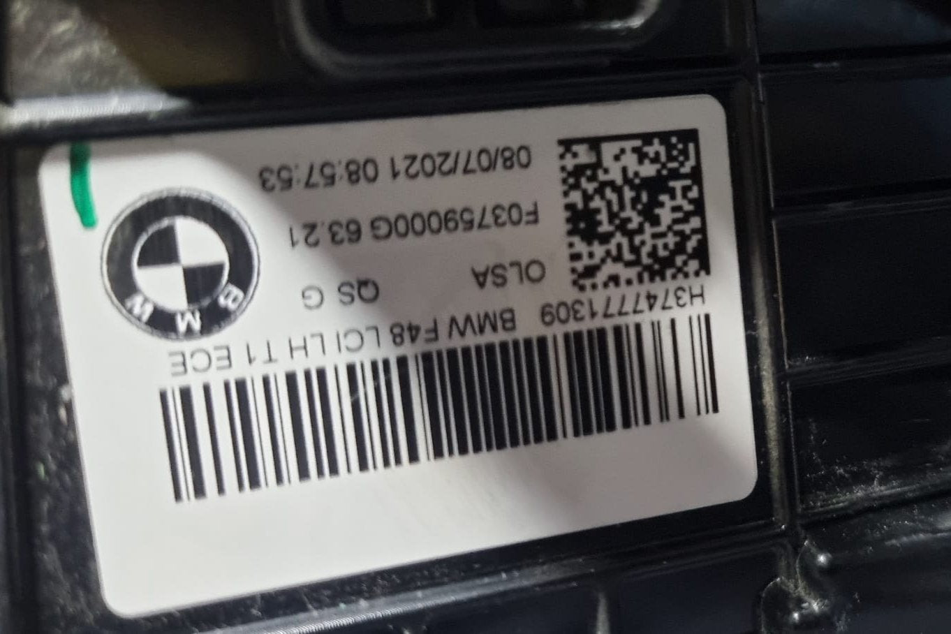 ACHTERLICHT BMW X1 F48 F49 LCI LED FACELIFT LINKS EUROPA F03759000G