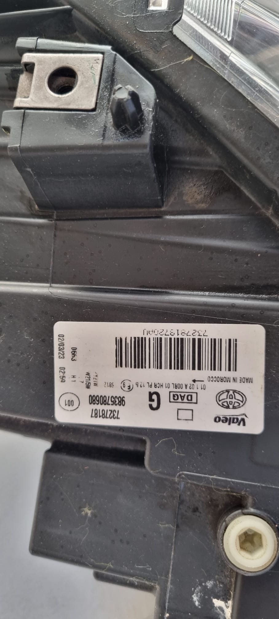 KOPLAMP PEUGEOT PARTNER / PROACE/BERLINGO LINKS LED 73278187 9835780680