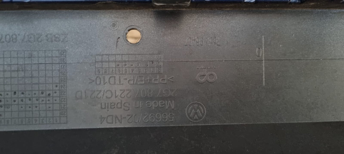 VOORBUMPER VOLKSWAGEN TAIGO ORIGINEEL 2G7807221C 2021-2024