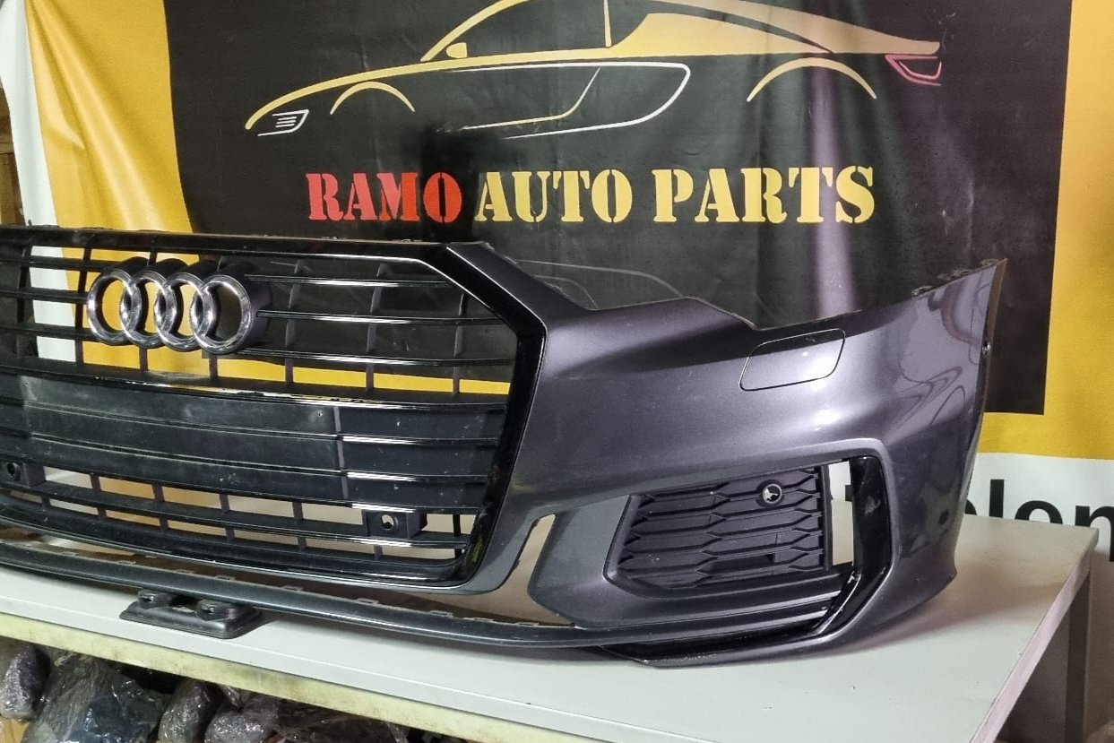 VOORBUMPER AUDI A6 S LINE ORIGINEEL 6 PDC 4K0807437C