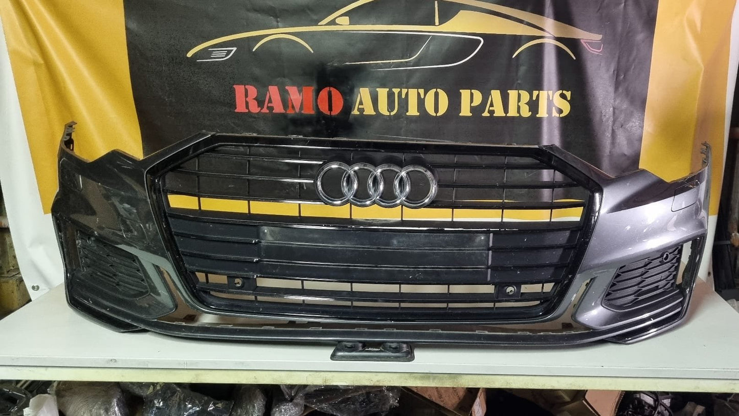 VOORBUMPER AUDI A6 S LINE ORIGINEEL 6 PDC 4K0807437C