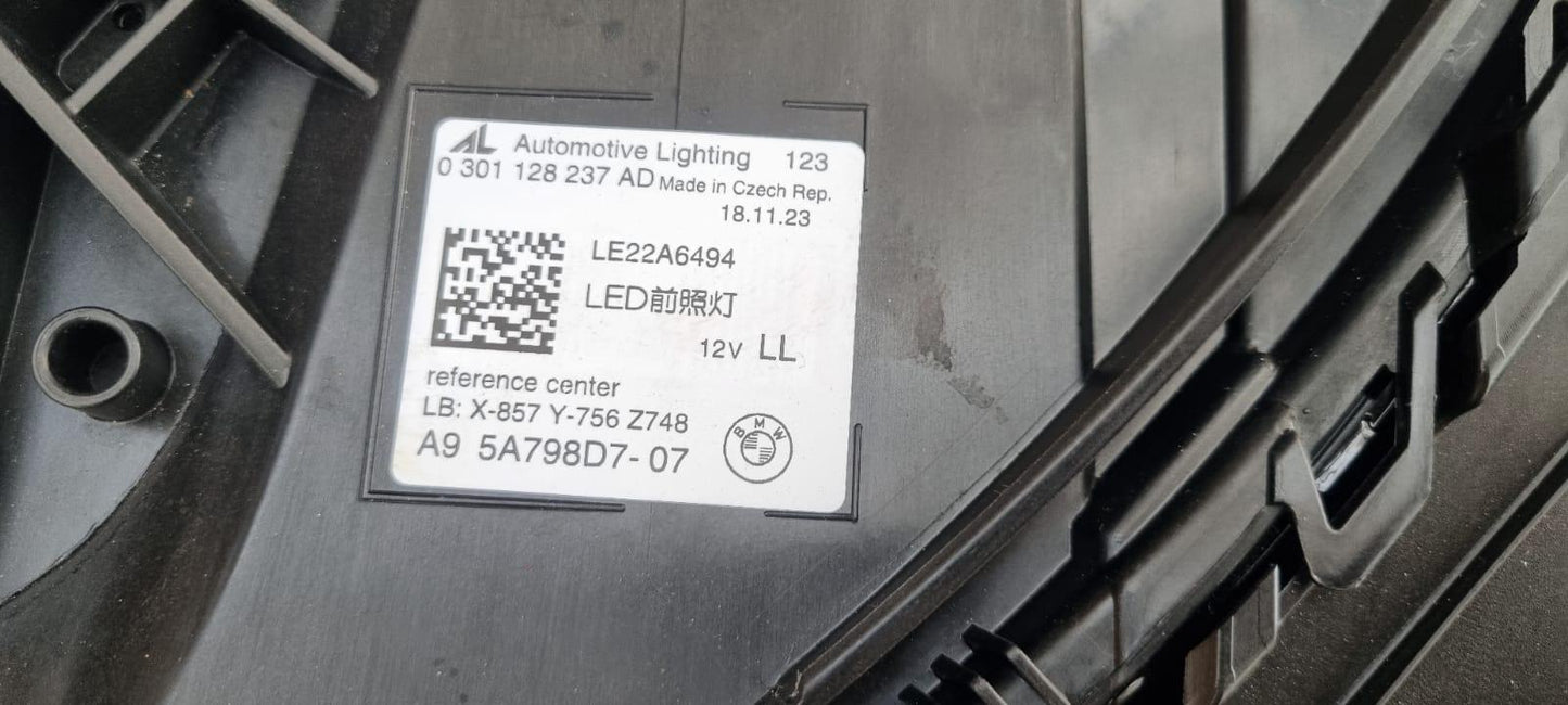 KOPLAMP BMW 5-SERIE G60 VOL LED ADAPTIEF 2024 A9 LINKS 5A798D7